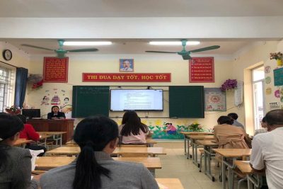 SINH HOẠT CHUYÊN MÔN CẤP TRƯỜNG