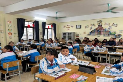 Trường Tiểu học Khánh Hồng tổ chức Chuyên đề: Dạy học tích hợp phát triển NLS trong các môn học hoạt động giáo dục