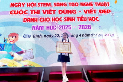 TIN VUI TỪ CUỘC THI “VIẾT ĐÚNG – VIẾT ĐẸP